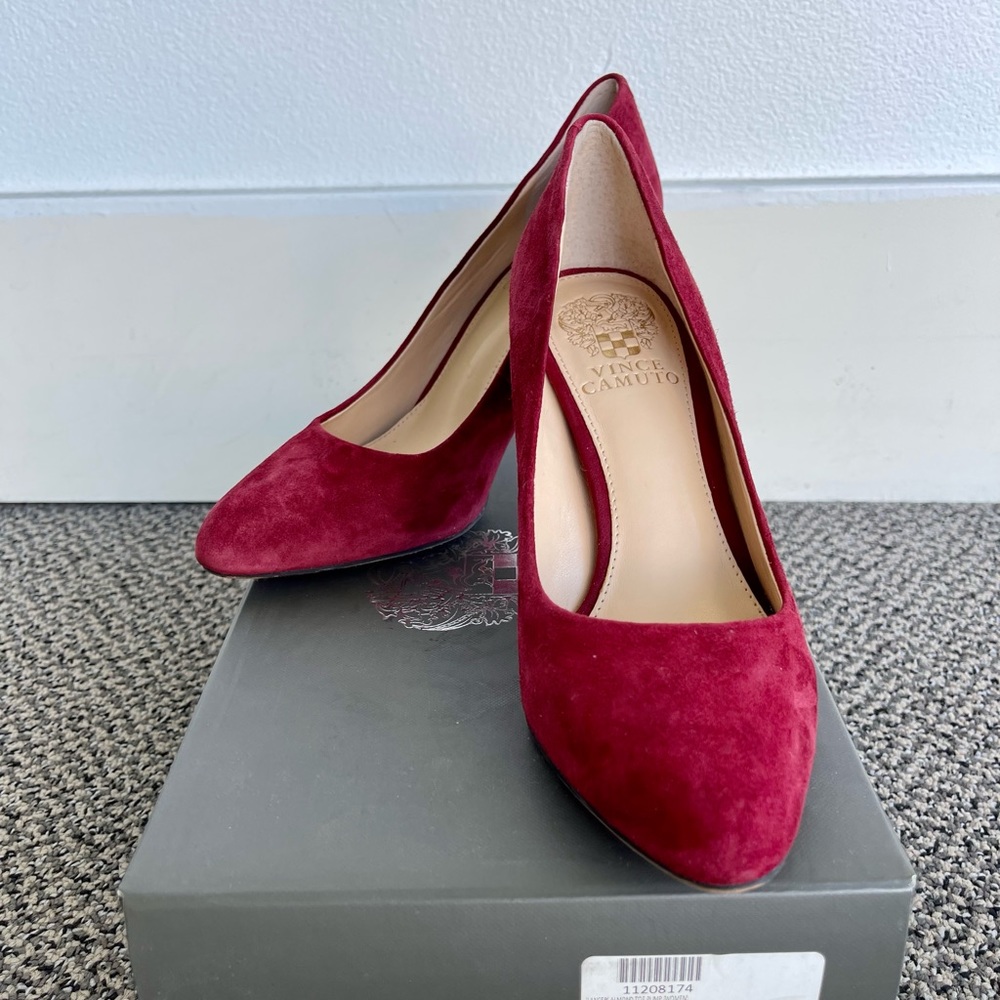 Vince Camuto Langer Suede Pump